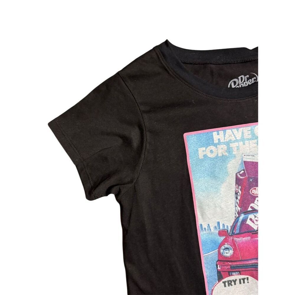 Dr. Pepper "Have One For The Road" Graphic T-Shirt Black Size L - Picture 4 of 5